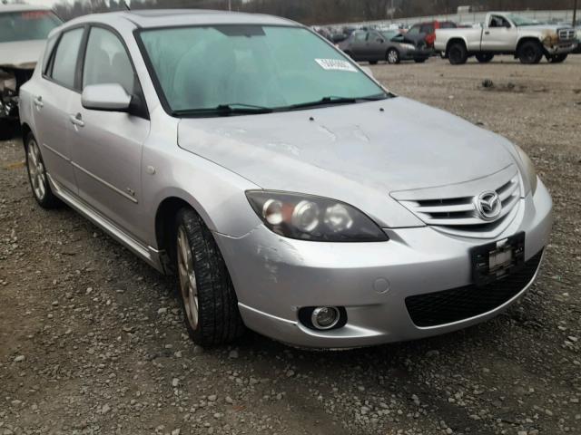 JM1BK343781778939 - 2008 MAZDA 3 HATCHBAC SILVER photo 1