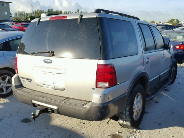 1FMPU15595LA26109 - 2005 FORD EXPEDITION SILVER photo 4