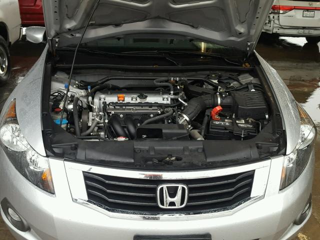 1HGCP2F87AA080511 - 2010 HONDA ACCORD EXL SILVER photo 7