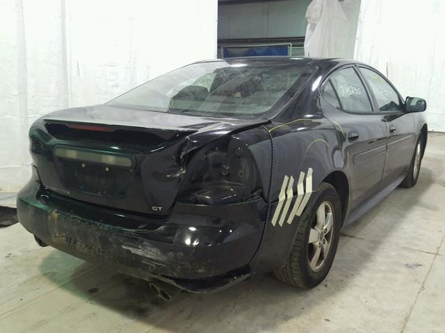 2G2WS522251353484 - 2005 PONTIAC GRAND PRIX BLACK photo 4