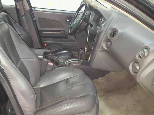 2G2WS522251353484 - 2005 PONTIAC GRAND PRIX BLACK photo 5