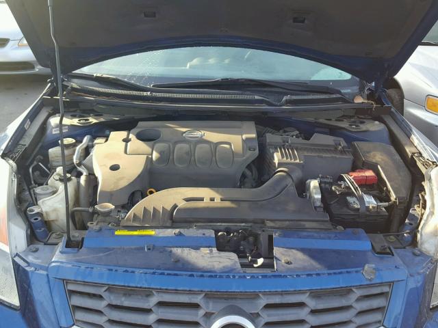 1N4AL24E38C104852 - 2008 NISSAN ALTIMA 2.5 BLUE photo 7