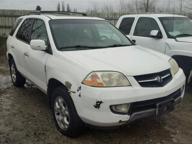 2HNYD18842H537289 - 2002 ACURA MDX TOURIN WHITE photo 1