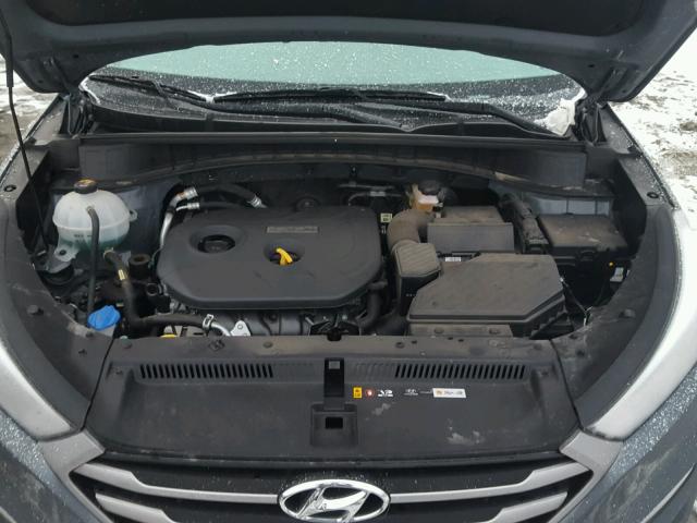 KM8J3CA49HU276482 - 2017 HYUNDAI TUCSON LIM GRAY photo 7