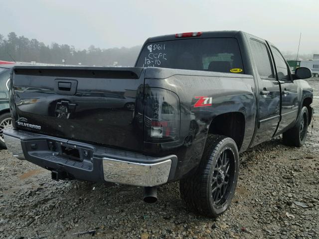 3GCEC13C68G248611 - 2008 CHEVROLET SILVERADO BLACK photo 4