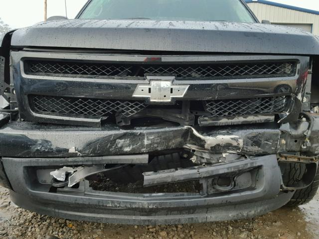 3GCEC13C68G248611 - 2008 CHEVROLET SILVERADO BLACK photo 9