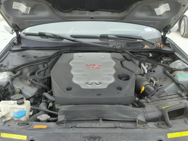 JNKCV54E53M221381 - 2003 INFINITI G35 SILVER photo 7