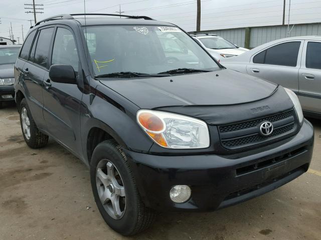 JTEGD20V350060271 - 2005 TOYOTA RAV4 BLACK photo 1