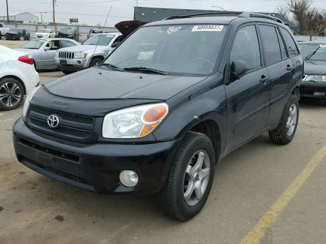 JTEGD20V350060271 - 2005 TOYOTA RAV4 BLACK photo 2