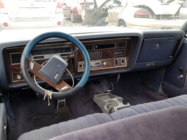 1G3AN69Y2EX433660 - 1984 OLDSMOBILE DELTA 88 R BLUE photo 9