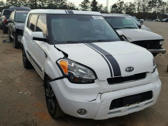 KNDJT2A20B7727317 - 2011 KIA SOUL + WHITE photo 1