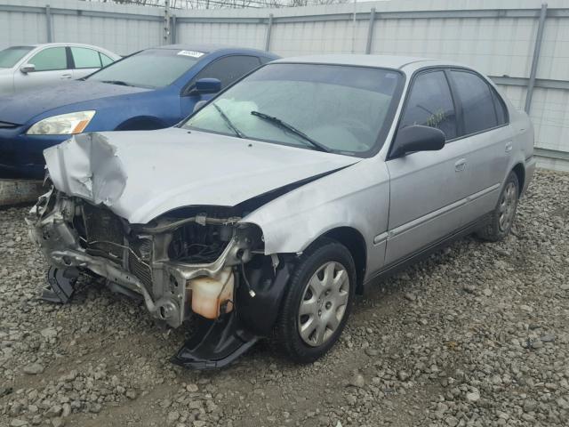2HGEJ6617XH524159 - 1999 HONDA CIVIC BASE SILVER photo 2