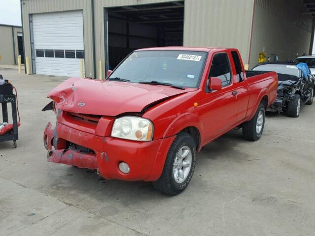 1N6DD26S81C343968 - 2001 NISSAN FRONTIER K RED photo 2