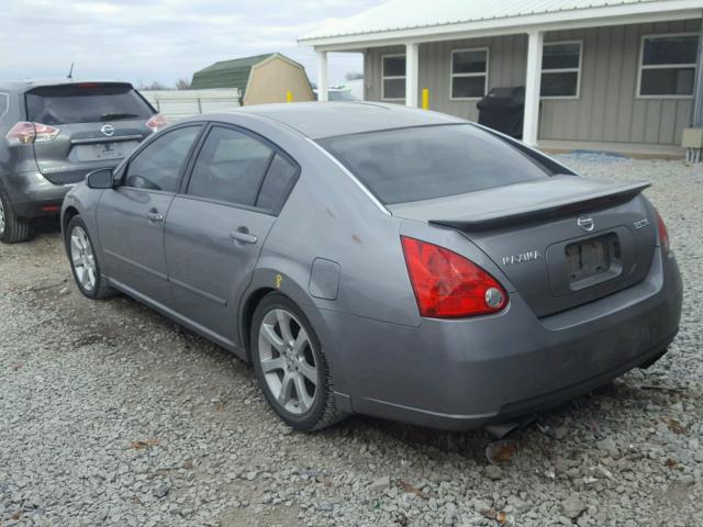 1N4BA41EX8C838771 - 2008 NISSAN MAXIMA SE GRAY photo 3