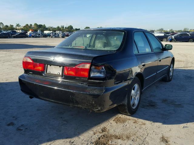 1HGCG1659XA044683 - 1999 HONDA ACCORD EX BLACK photo 4