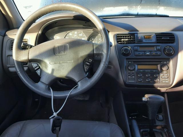 1HGCG1659XA044683 - 1999 HONDA ACCORD EX BLACK photo 9