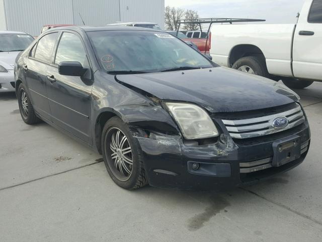 3FAHP07Z47R213469 - 2007 FORD FUSION SE BLACK photo 1