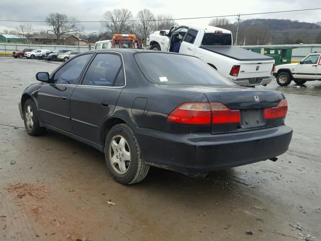 1HGCG165XXA011658 - 1999 HONDA ACCORD EX BLACK photo 3