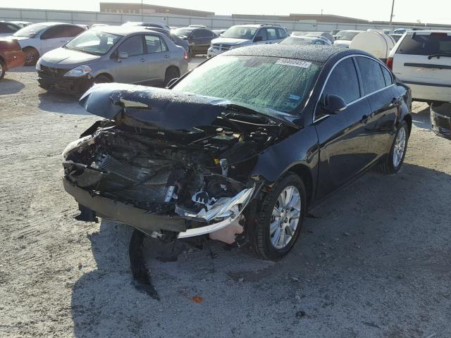 2G4GR5ER1D9164583 - 2013 BUICK REGAL BLACK photo 2