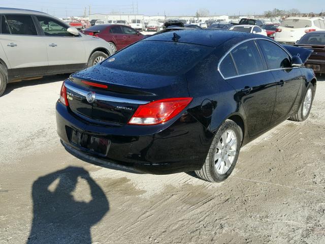 2G4GR5ER1D9164583 - 2013 BUICK REGAL BLACK photo 4