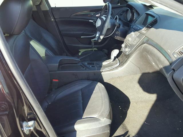 2G4GR5ER1D9164583 - 2013 BUICK REGAL Negro foto 5
