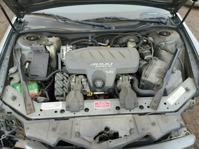 2G2WP522341336676 - 2004 PONTIAC GRAND PRIX GRAY photo 7