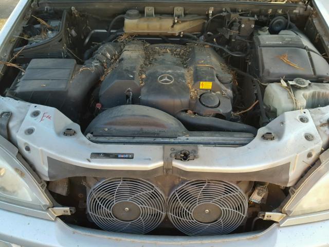 4JGAB54E52A328637 - 2002 MERCEDES-BENZ ML 320 SILVER photo 7