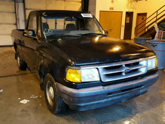 1FTCR10AXRUC56072 - 1994 FORD RANGER BLACK photo 1