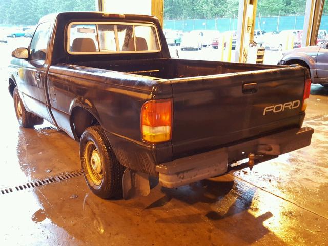 1FTCR10AXRUC56072 - 1994 FORD RANGER BLACK photo 3