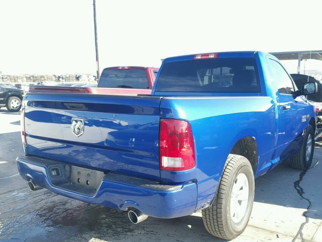 3C6JR6AT3EG159188 - 2014 RAM 1500 ST BLUE photo 4