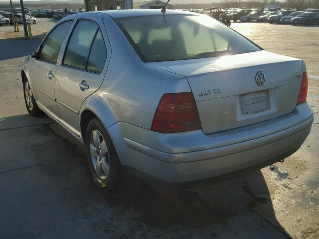 3VWSP69MX3M174895 - 2003 VOLKSWAGEN JETTA GLS SILVER photo 3