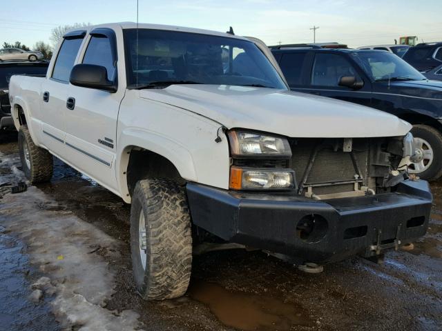 1GCHK23D26F143853 - 2006 CHEVROLET SILVERADO WHITE photo 1