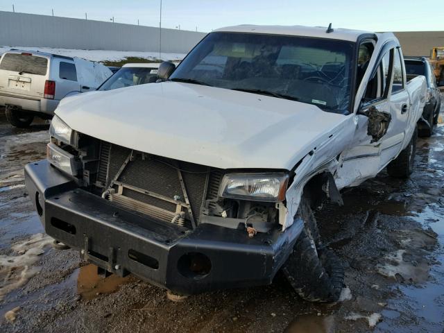 1GCHK23D26F143853 - 2006 CHEVROLET SILVERADO WHITE photo 2