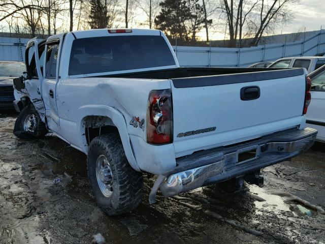 1GCHK23D26F143853 - 2006 CHEVROLET SILVERADO WHITE photo 3