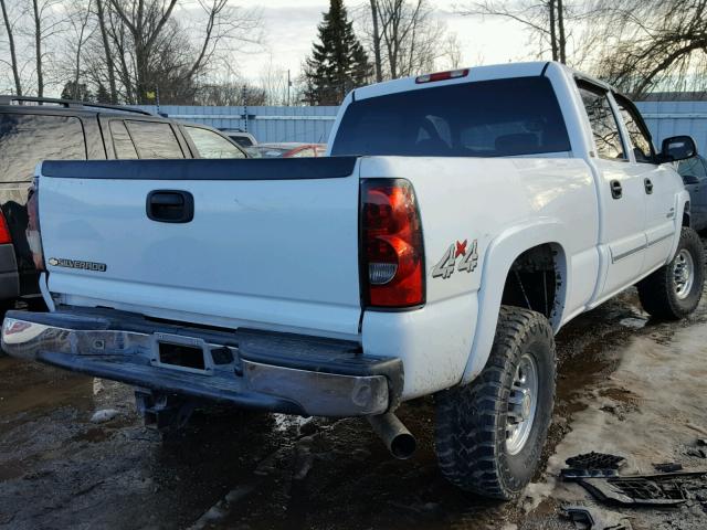 1GCHK23D26F143853 - 2006 CHEVROLET SILVERADO WHITE photo 4