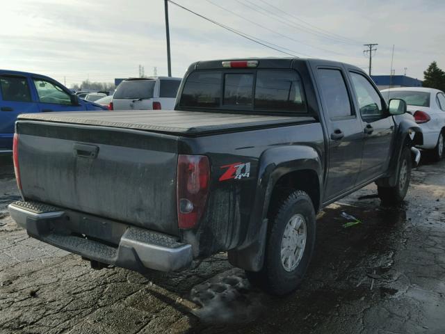 1GCDT136168120706 - 2006 CHEVROLET COLORADO BLACK photo 4