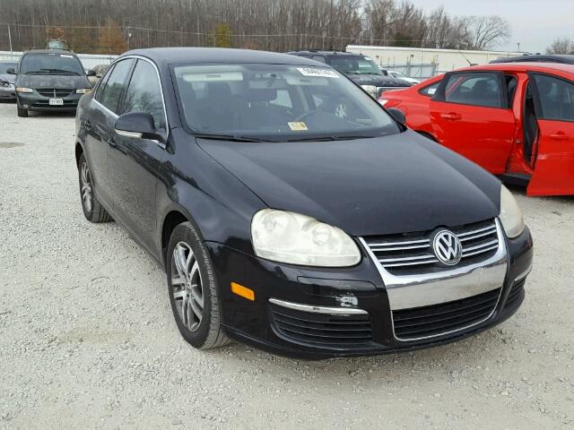 3VWRT71K76M728067 - 2006 VOLKSWAGEN JETTA TDI BLACK photo 1