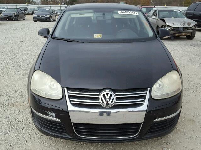 3VWRT71K76M728067 - 2006 VOLKSWAGEN JETTA TDI BLACK photo 9