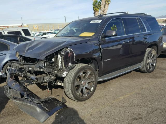 1GKS2BKC2GR276468 - 2016 GMC YUKON SLT CHARCOAL photo 2