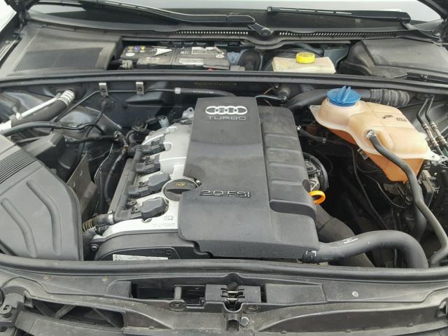 WAUDF78E95A528076 - 2005 AUDI A4 2.0T QU GRAY photo 7