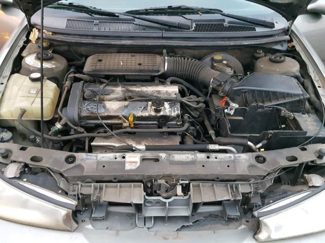 1FAFP6635XK111027 - 1999 FORD CONTOUR SE GRAY photo 7