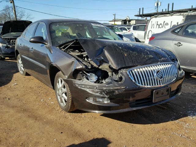 2G4WD582381172150 - 2008 BUICK LACROSSE C BLACK photo 1