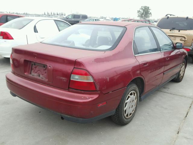 JHMCD5547RC013767 - 1994 HONDA ACCORD LX RED photo 4