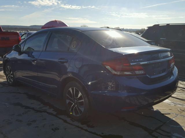 2HGFB2F85DH556045 - 2013 HONDA CIVIC EX 蓝色 照片 3