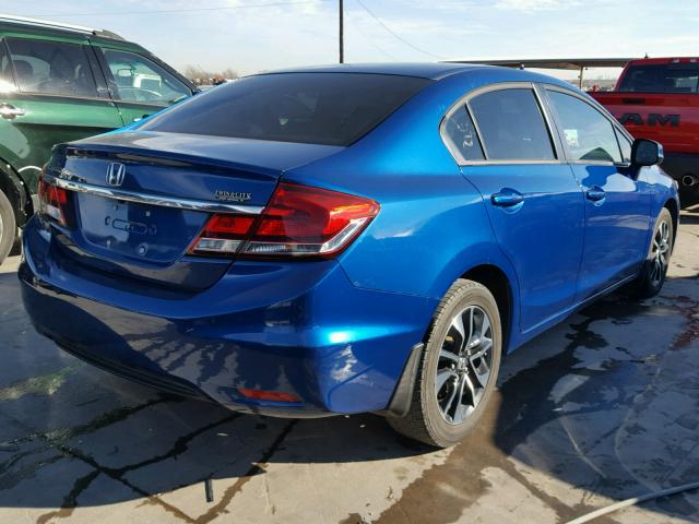 2HGFB2F85DH556045 - 2013 HONDA CIVIC EX 蓝色 照片 4