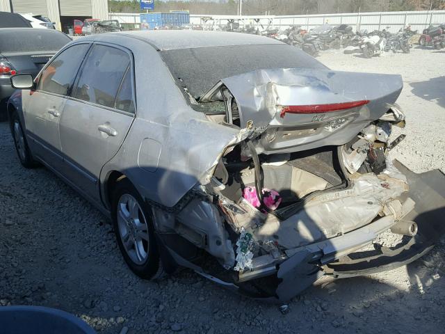 1HGCM56317A019789 - 2007 HONDA ACCORD SE SILVER photo 3