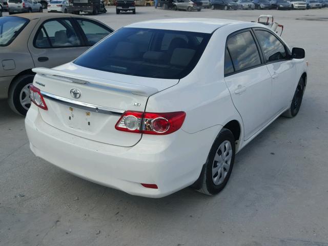 JTDBU4EE2B9167001 - 2011 TOYOTA COROLLA BA WHITE photo 4