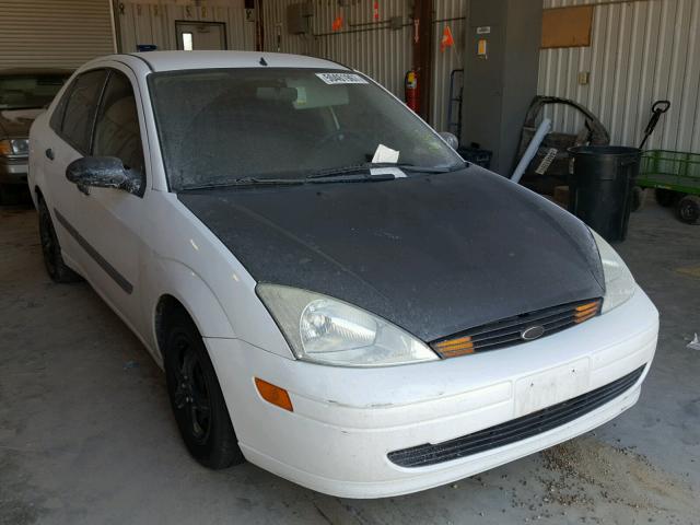 1FAFP33P02W213505 - 2002 FORD FOCUS LX WHITE photo 1