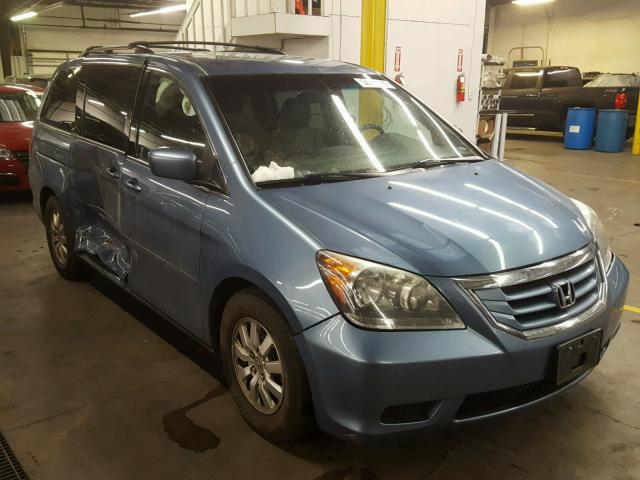 5FNRL38418B020892 - 2008 HONDA ODYSSEY EX BLUE photo 1