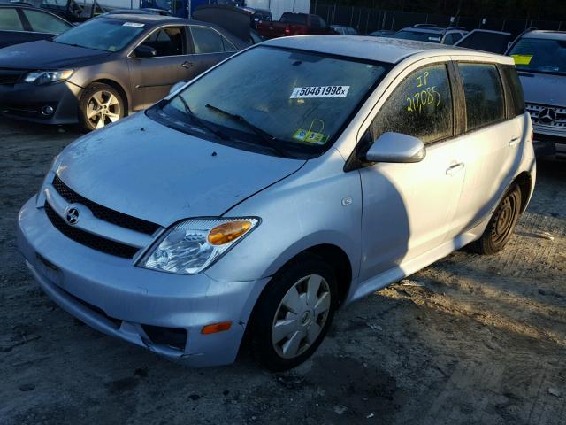 JTKKT624360149104 - 2006 TOYOTA SCION XA SILVER photo 2